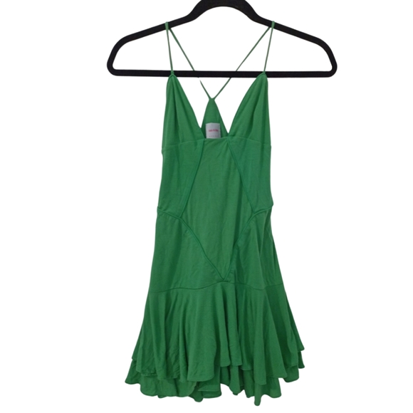 sass & bide Dresses & Skirts - Sass & Bide Vintage Green Summer flounce dress in size S